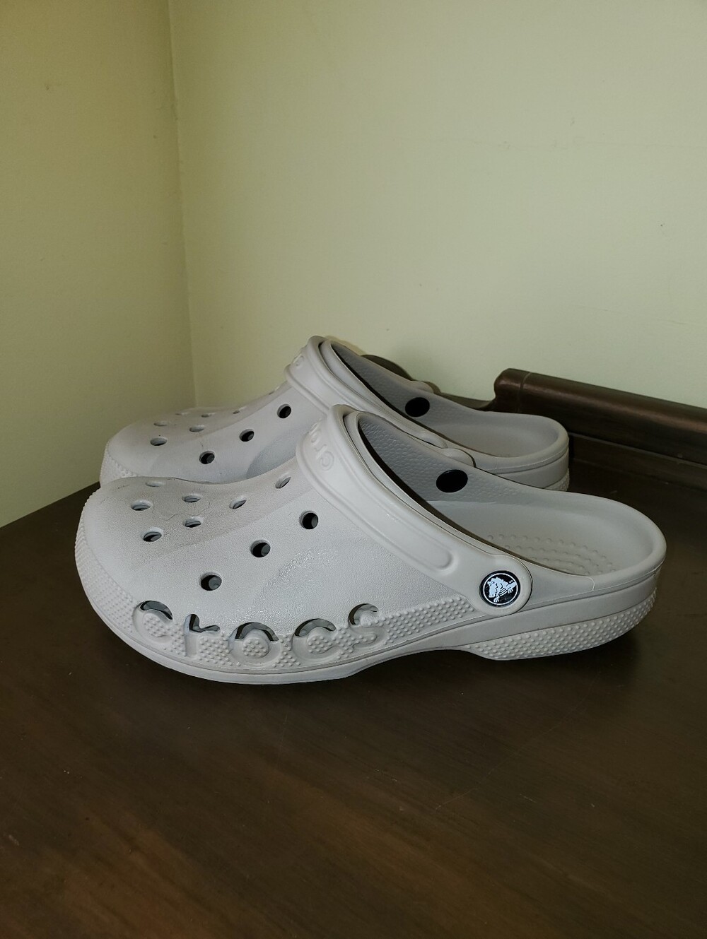 CROCS Tan Slip On Shoes Sz 9